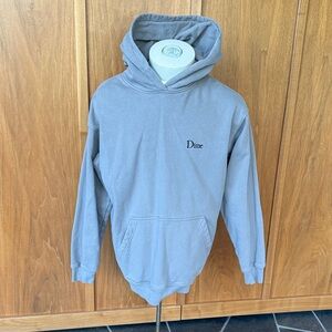 Dime Small Logo Pullover Hoodie - Gray